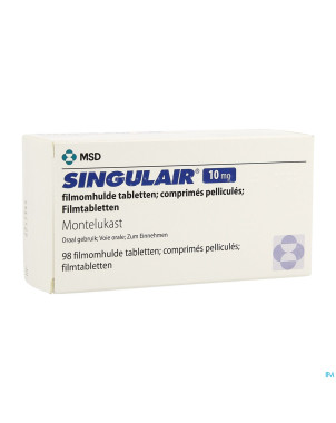 Singulair 10 mg comp pell 98