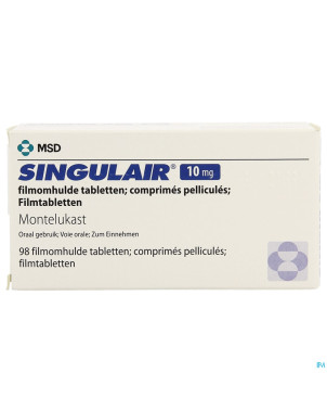 Singulair 10 mg comp pell 98
