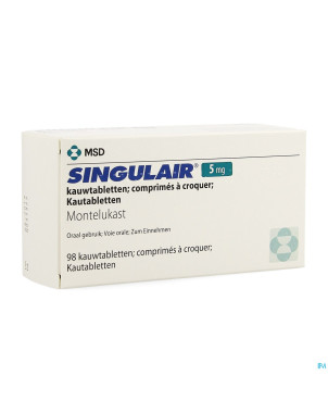Singulair  5 mg comp a croquer 98