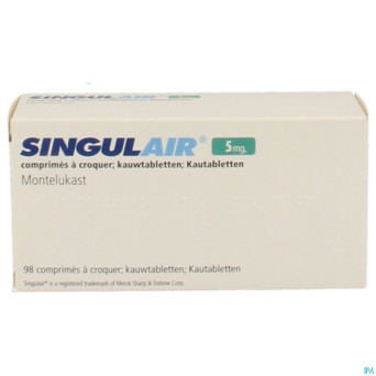 Singulair  5 mg comp a croquer 98
