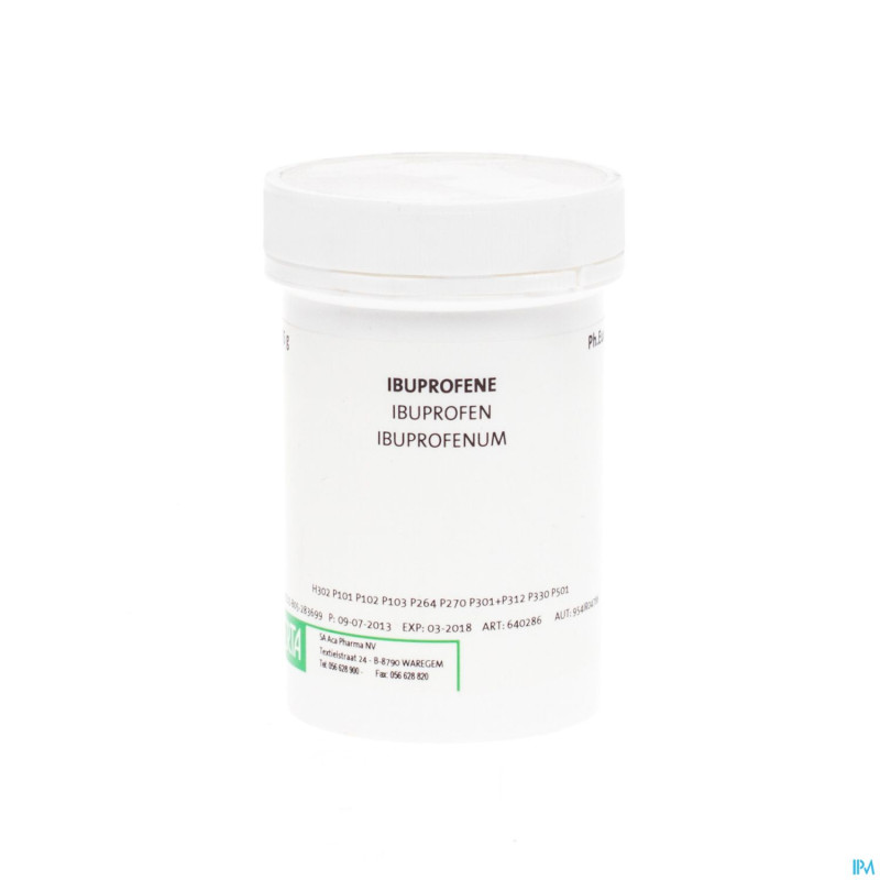 Ibuprofen ph.eur pdr    25g aca
