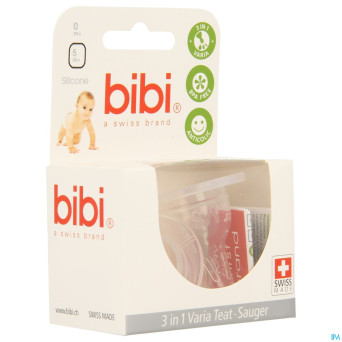 Bibi tetine varia 3-2-1 duopack