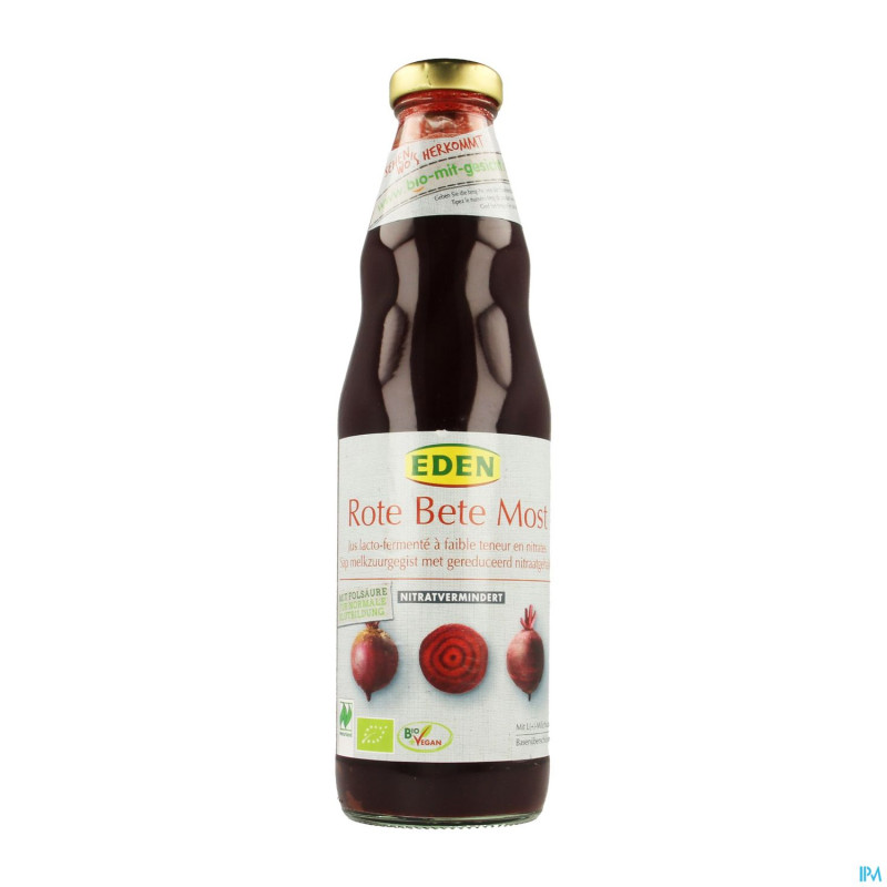 Eden betterave rouge jus  750ml