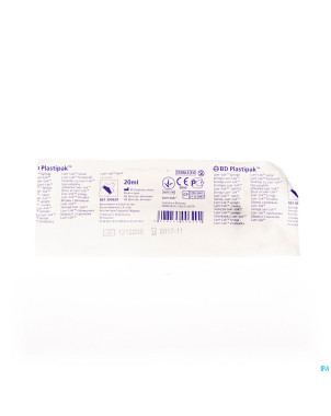 Bd plastipak seringue luer-lok 20ml    1 300629