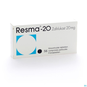 Resma tabl 56 x 20 mg