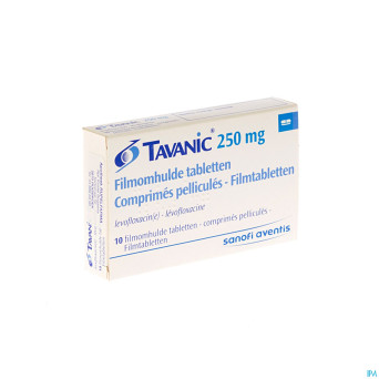 Tavanic 250 comp 10 x 250 mg