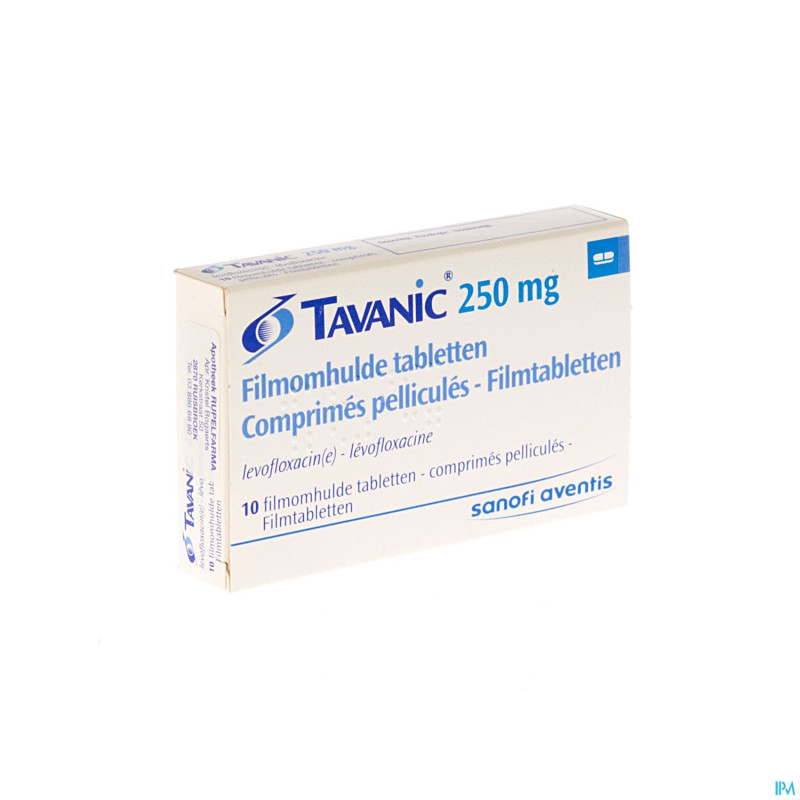 Tavanic 250 comp 10 x 250 mg