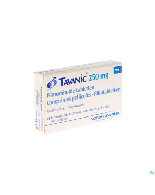 Tavanic 250 comp 10 x 250 mg