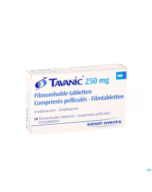 Tavanic 250 comp 10 x 250 mg