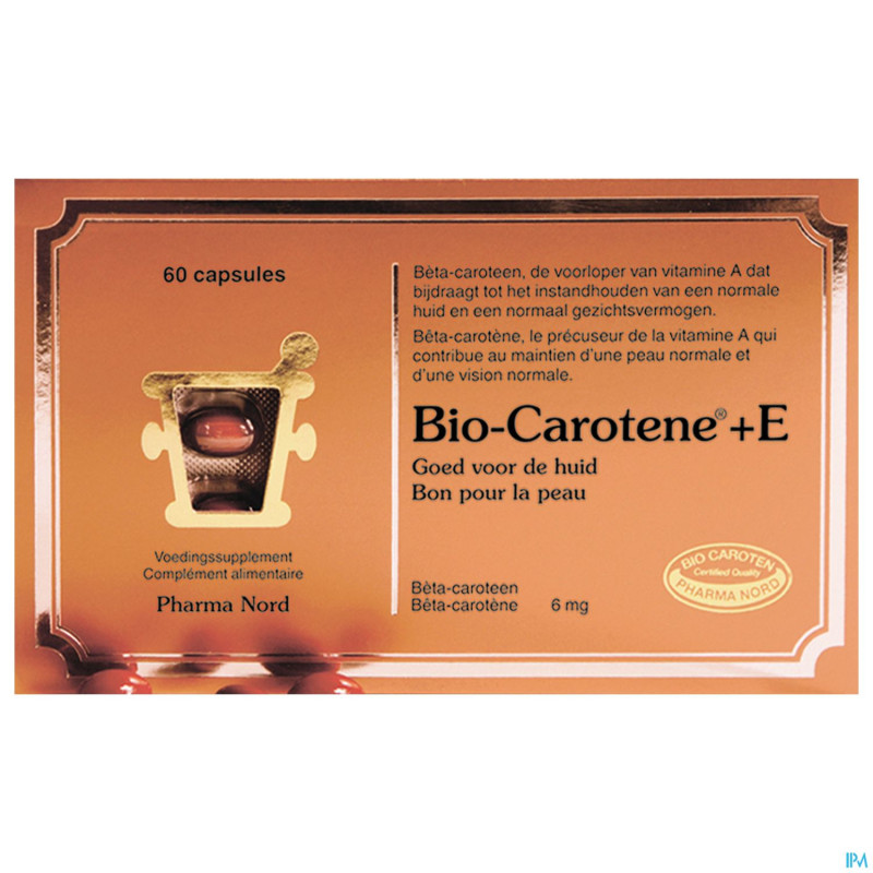 Bio-carotene + e    caps 60