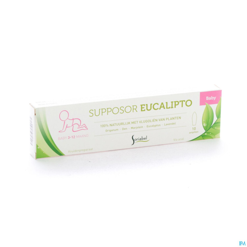 Soria supposor eucalipto bebe    suppo 10