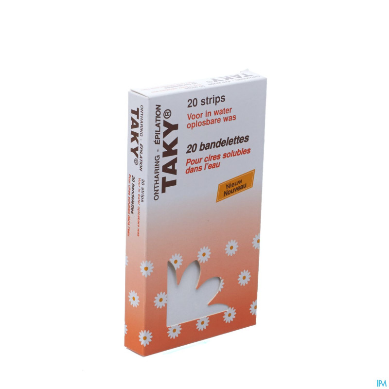 Taky bandelette coton pour roll-on 20