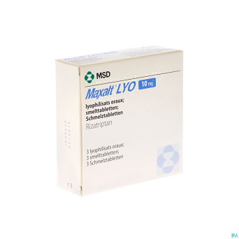 Maxalt lyo tabl  3 x 10mg
