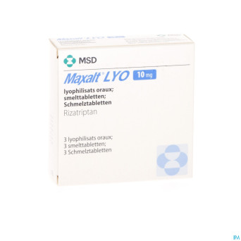 Maxalt lyo tabl  3 x 10mg