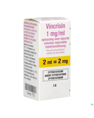 Vincrisin 1mg/ml sol inj fl inj 1 x 2ml