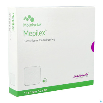 Mepilex pans mousse sil abs ster 10x10cm  5 294100