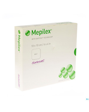 Mepilex pans mousse sil abs ster 10x10cm  5 294100