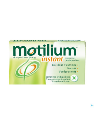Motilium instant 10mg comp fondant 30