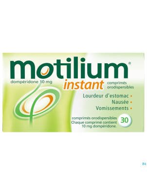 Motilium instant 10mg comp fondant 30