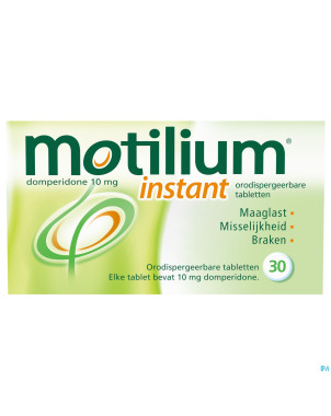 Motilium instant 10mg comp fondant 30