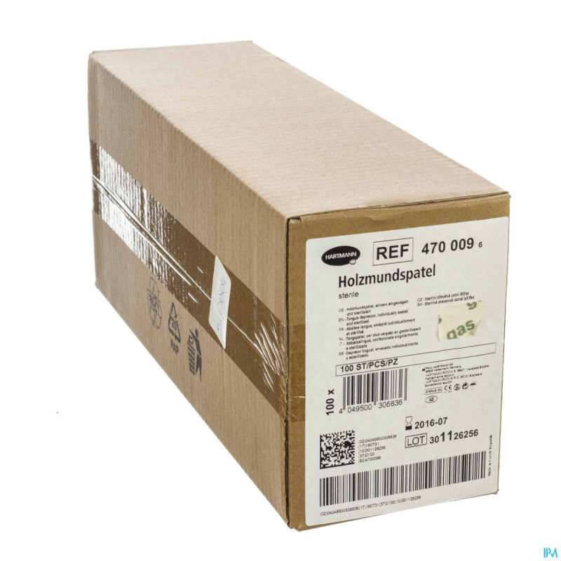 Hartm abaisse-langue ster    100 4700096