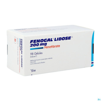 Fenogal lidose caps 98 x 200 mg