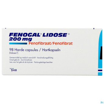 Fenogal lidose caps 98 x 200 mg
