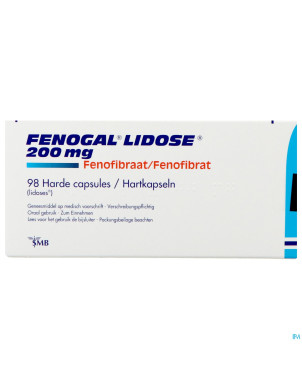 Fenogal lidose caps 98 x 200 mg