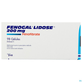 Fenogal lidose caps 98 x 200 mg