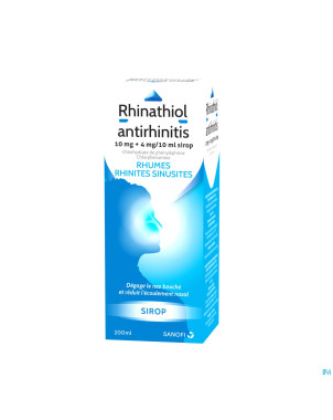 Rhinathiol antirhinitis sirop 200ml