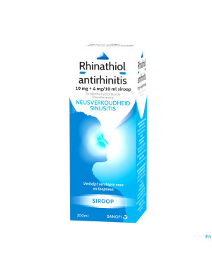 Rhinathiol antirhinitis sirop 200ml