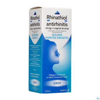 Rhinathiol antirhinitis sirop 200ml