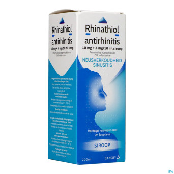 Rhinathiol antirhinitis sirop 200ml