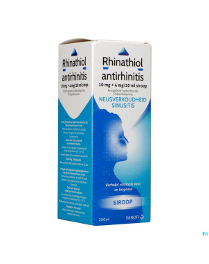 Rhinathiol antirhinitis sirop 200ml