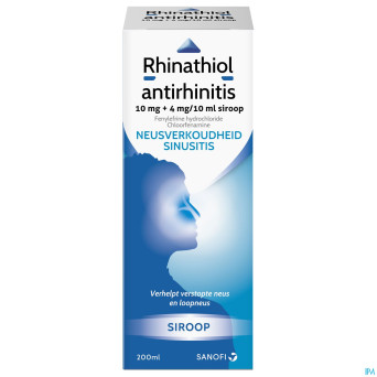 Rhinathiol antirhinitis sirop 200ml