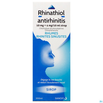 Rhinathiol antirhinitis sirop 200ml