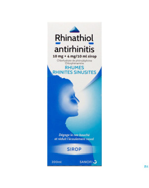 Rhinathiol antirhinitis sirop 200ml