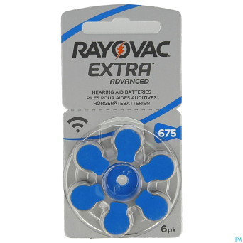 Varta zinc air top 6    v675at