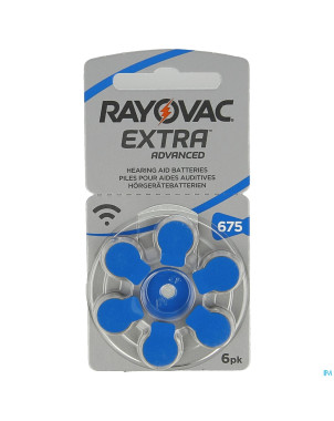 Varta zinc air top 6    v675at