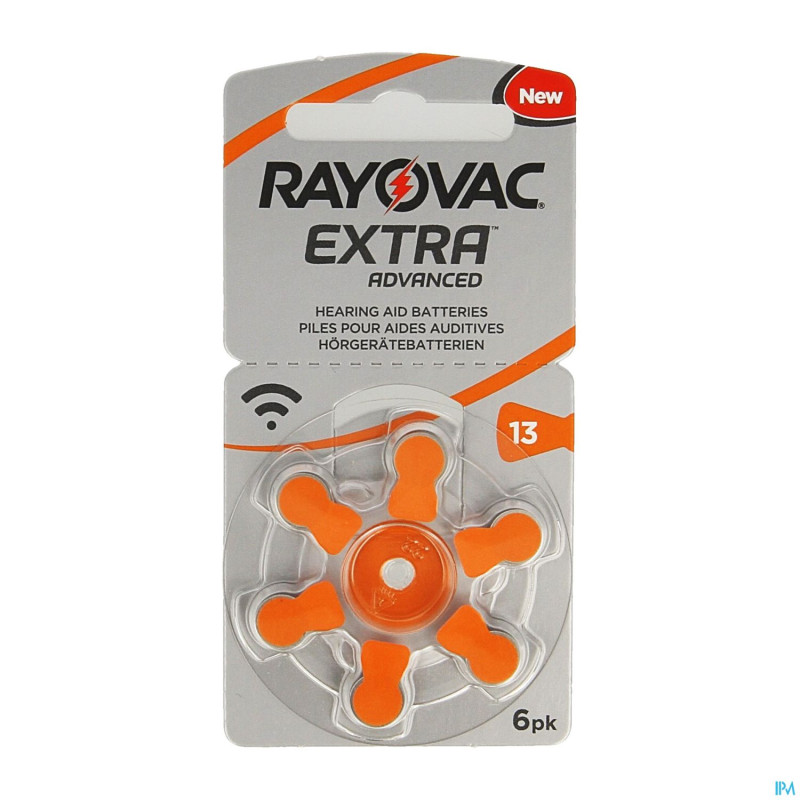 Varta zinc air top 6    v13at