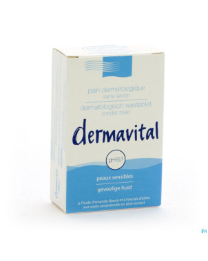 Dermavital pain peau sensible    100g