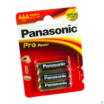 Panasonic batterie lr03 1,5v 4