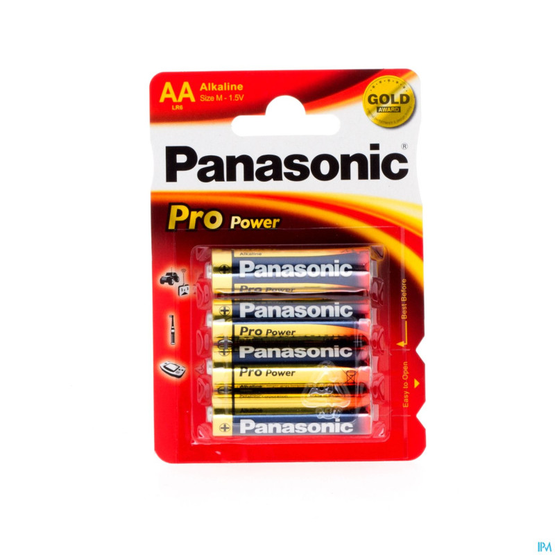 Panasonic batterie lr6 4