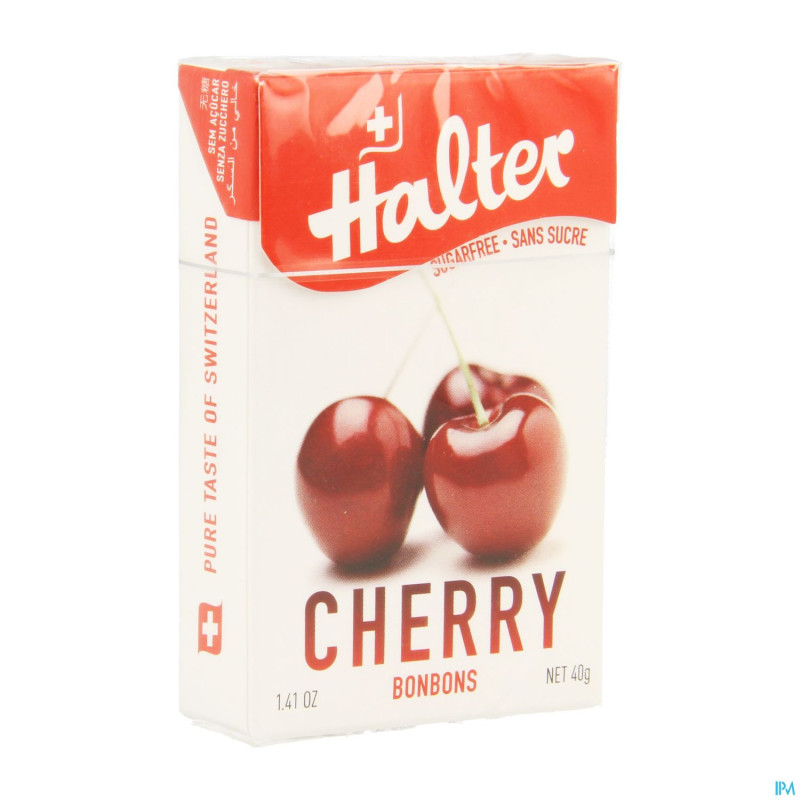 Halter bonbon cerise ss    40g
