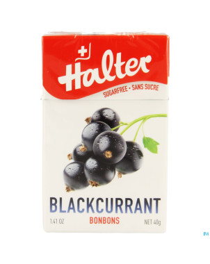 Halter bonbon cassis ss    40g