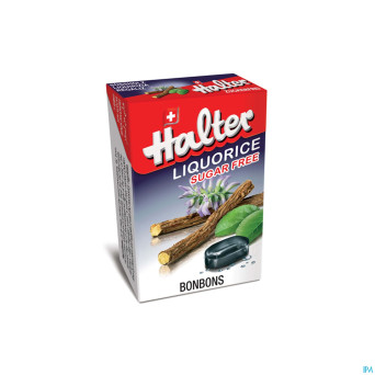 Halter bonbon reglisse ss    40g