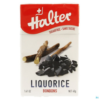 Halter bonbon reglisse ss    40g