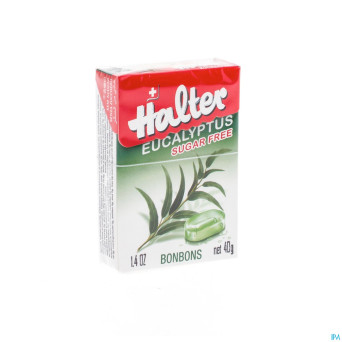 Halter bonbon eucalyptus ss    40g