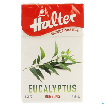 Halter bonbon eucalyptus ss    40g