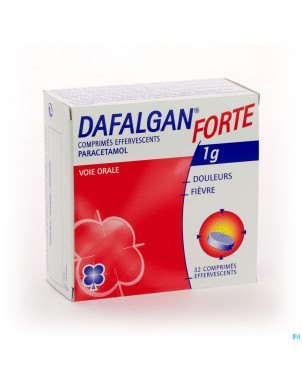 Dafalgan forte 1g agrume comp efferv 32